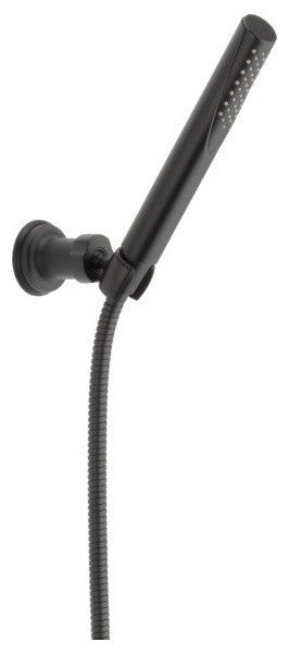 Delta Grail Single-Setting Adjustable Wall Mount Hand Shower, Matte Black