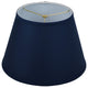 Fenchel Shades 10"x16"x11" Empire Shade, Linen Navy
