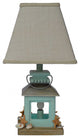 HomeRoots Coastal Aqua Starfish Lamp and Night Light