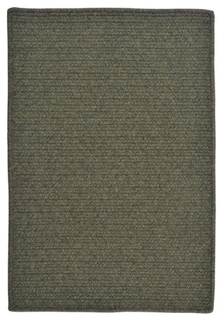 Colonial Mills Courtyard CY51 Olive Traditional Area Rug, Rectangular 2'x8'
