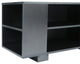 65 inch TV stand Modern Entertainment Center with 8 Open Shelves black