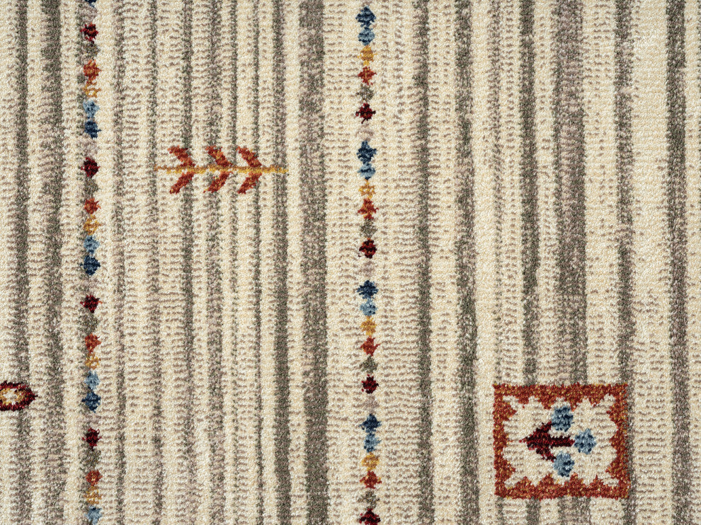 Abani Rugs Mesa MES200A Beige Southwestern Geometric Area Rug