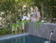 2-Piece Planter On Metal Stand Set, Gray