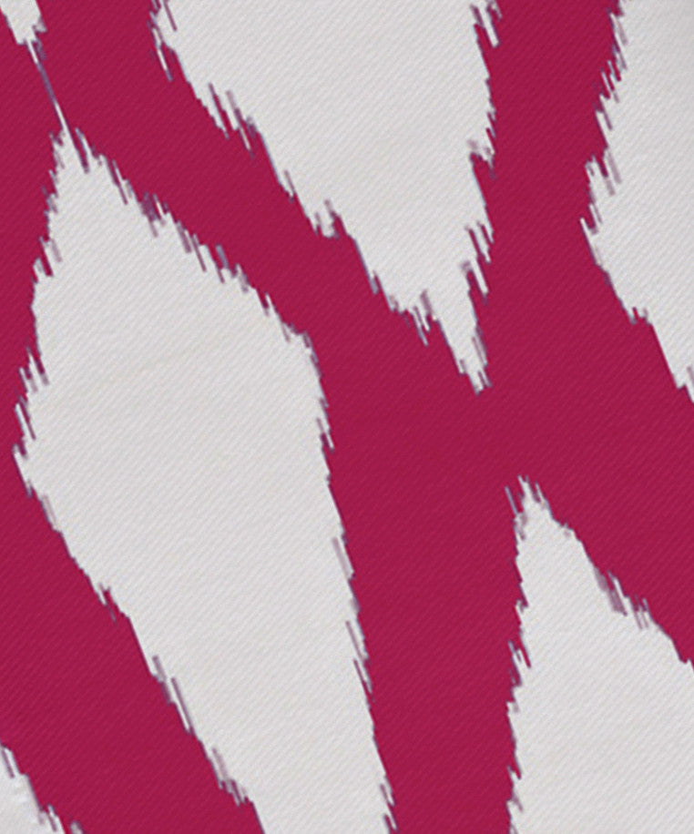 Geometric Decorative Napkin, Fushia, Set of 4