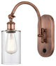 Innovations 518-1W-AC-G802 1-Light Sconce, Antique Copper