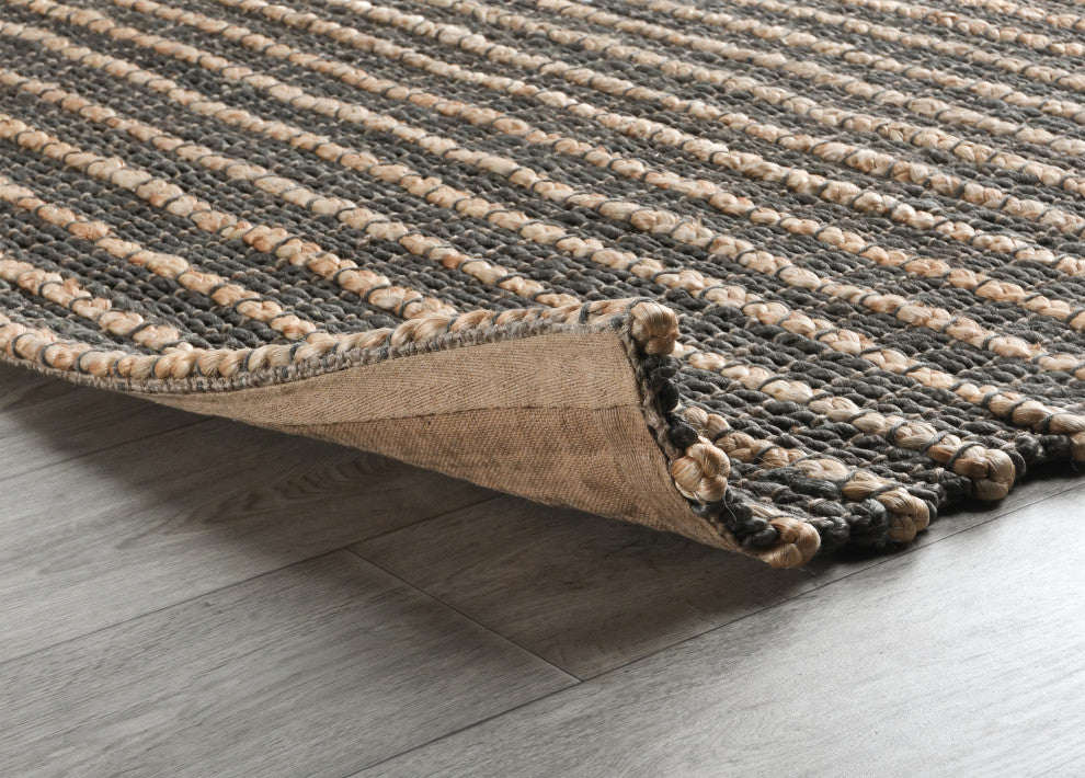 Alysa Mineral Blue Handwoven Area Rug by Kosas Home, Mineral Blue, 5x8