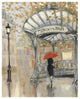 "To the Metro III Blue Sky" Digital Paper Print by Julia Purinton, 24"x30"