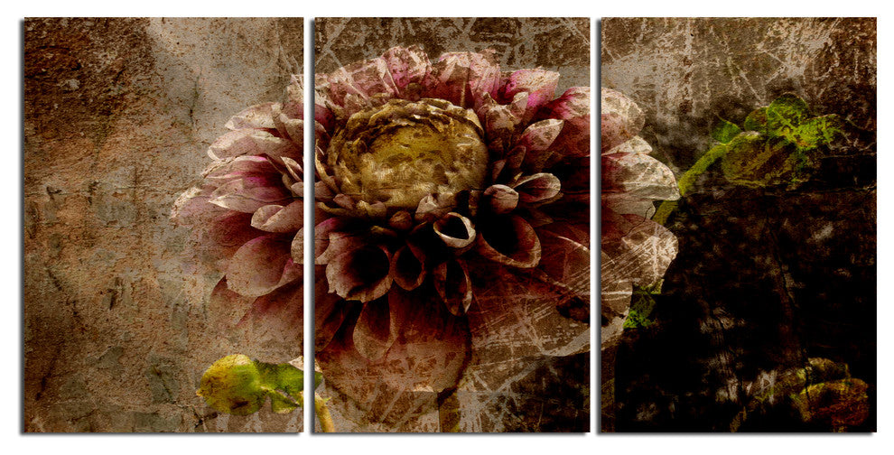 Floral Canvas Wall Art, 3-Piece Set