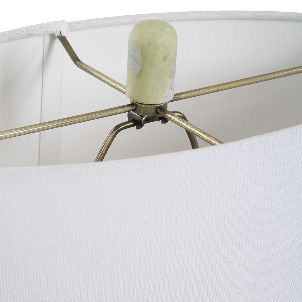 Uttermost Moorea Green Marble Table Lamp