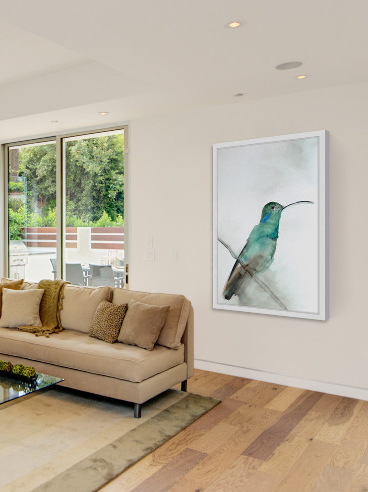 Marmont Hill, "August Bird" by Christine Lindstrom Framed Painting Print, 20x30