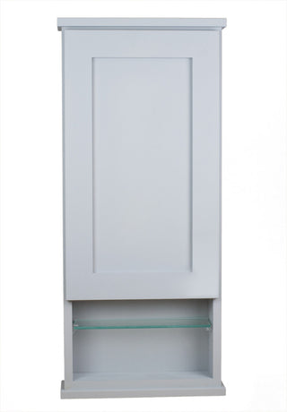 36" Orpheus  On the wall Cabinet with 12" open shelf 2.5" deep