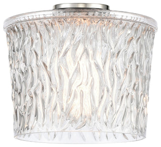 Niagra 34" Bath Vanity Light, Matte Black, Clear Shade