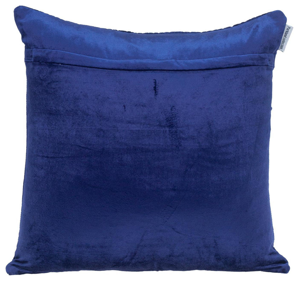Parkland Collection Iphis Blue Throw Pillow, Square