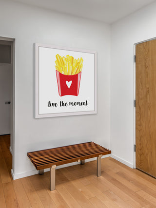 "Fries" Framed Print by Molly Rosner