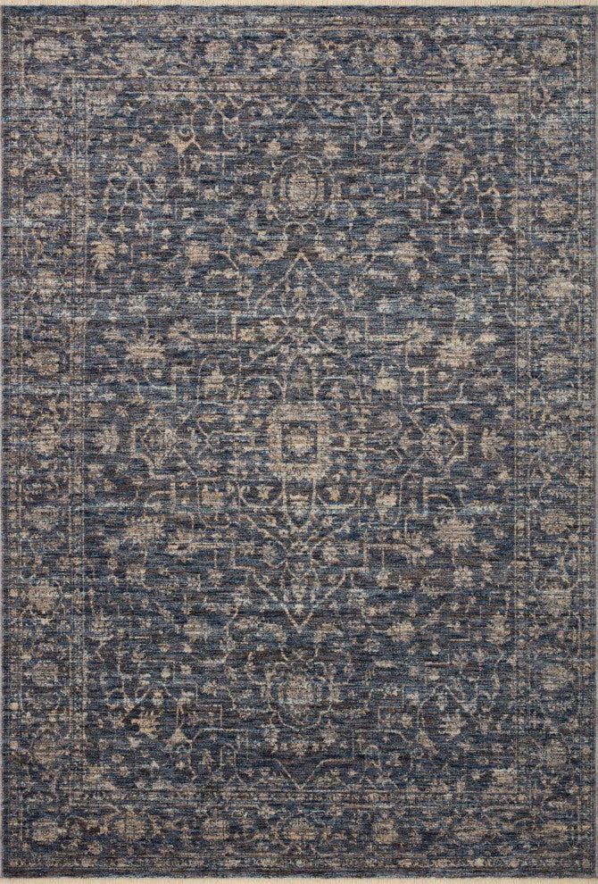 Loloi II Sorrento Midnight/Natural 3'11"x5'7" Accent Rug