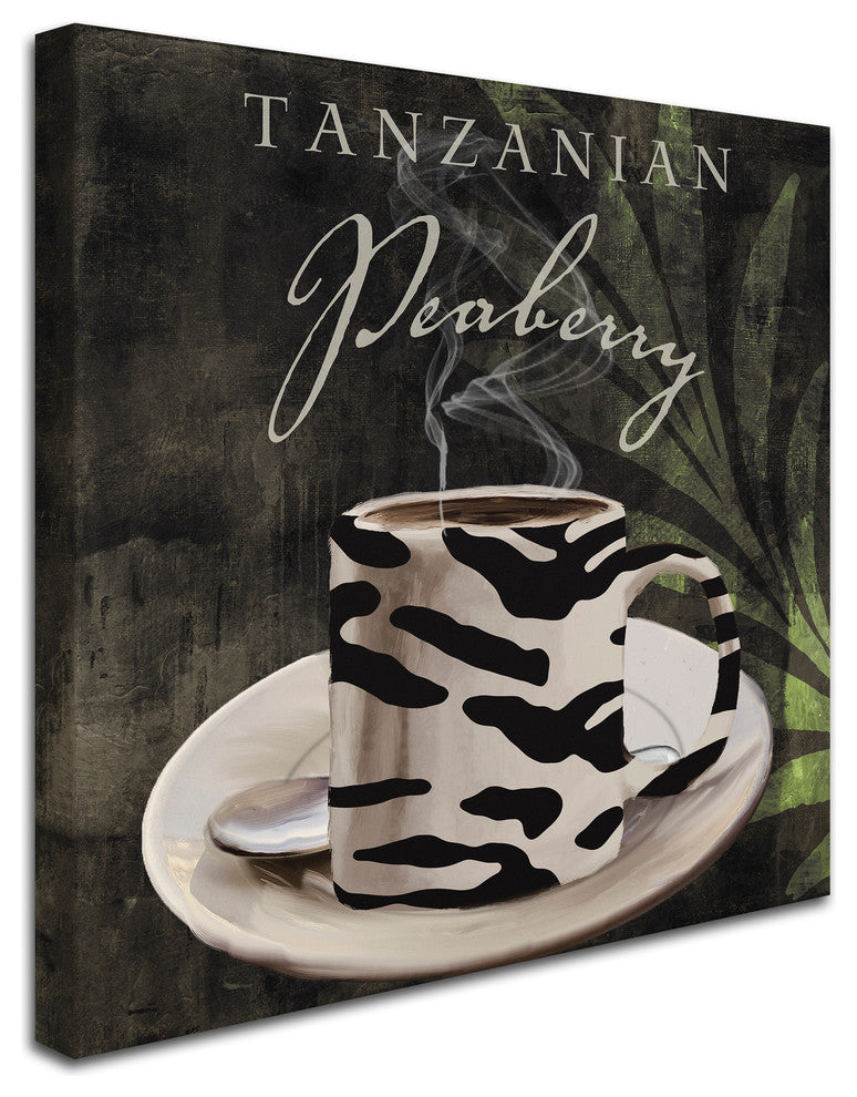 Color Bakery 'Afrikan Coffee II' Canvas Art, 14"x14"