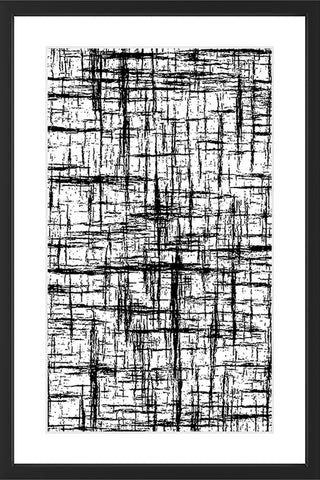 "Aesthetic Singularity" Framed Painting Print, 12"x18"