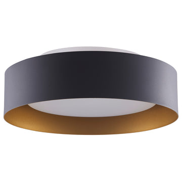 Lynch Black and Gold Flush Mount Ceiling Light