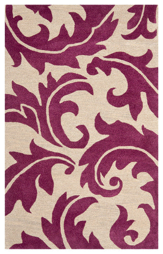 Safavieh Soho Soh841B Floral Rug, Purple/Beige, 2'6"x8'0" Runner