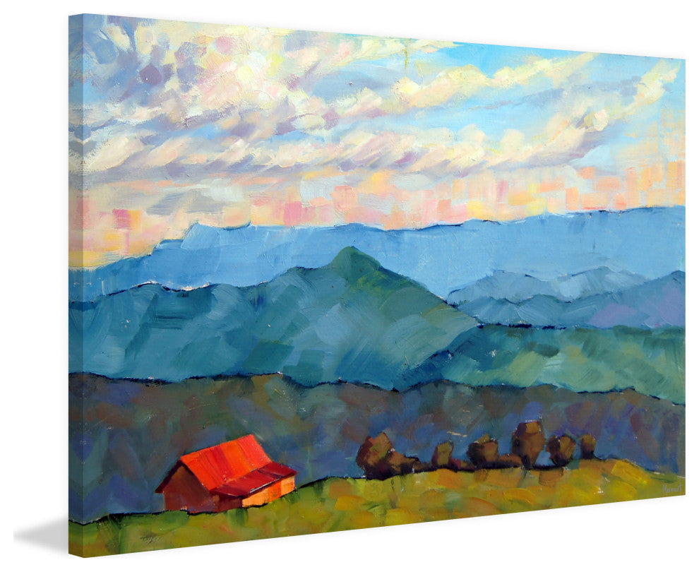 "Your Mountain Is Waiting" Painting Print on Wrapped Canvas, 30x20