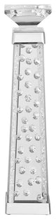 Sparkle 4" Contemporary Crystal Candleholder, Clear