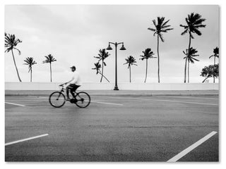 'Florida Beach Bike' Canvas Art by Preston