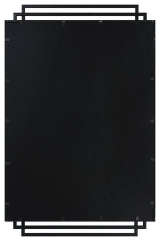 Uttermost Amherst Black Iron Mirror