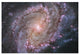 "M83 - Spiral Galaxy" Digital Paper Print by NASA, 26"x18"
