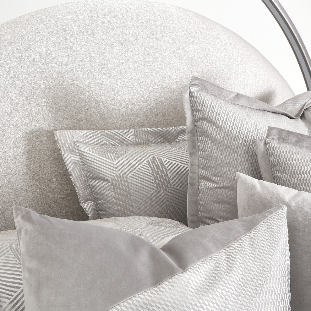 Nouveau 10-Piece King Duvet Set, Dove