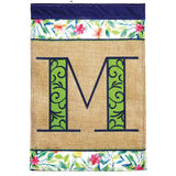 Flg Dapp Monogram M Spring Blap/Prt Garden