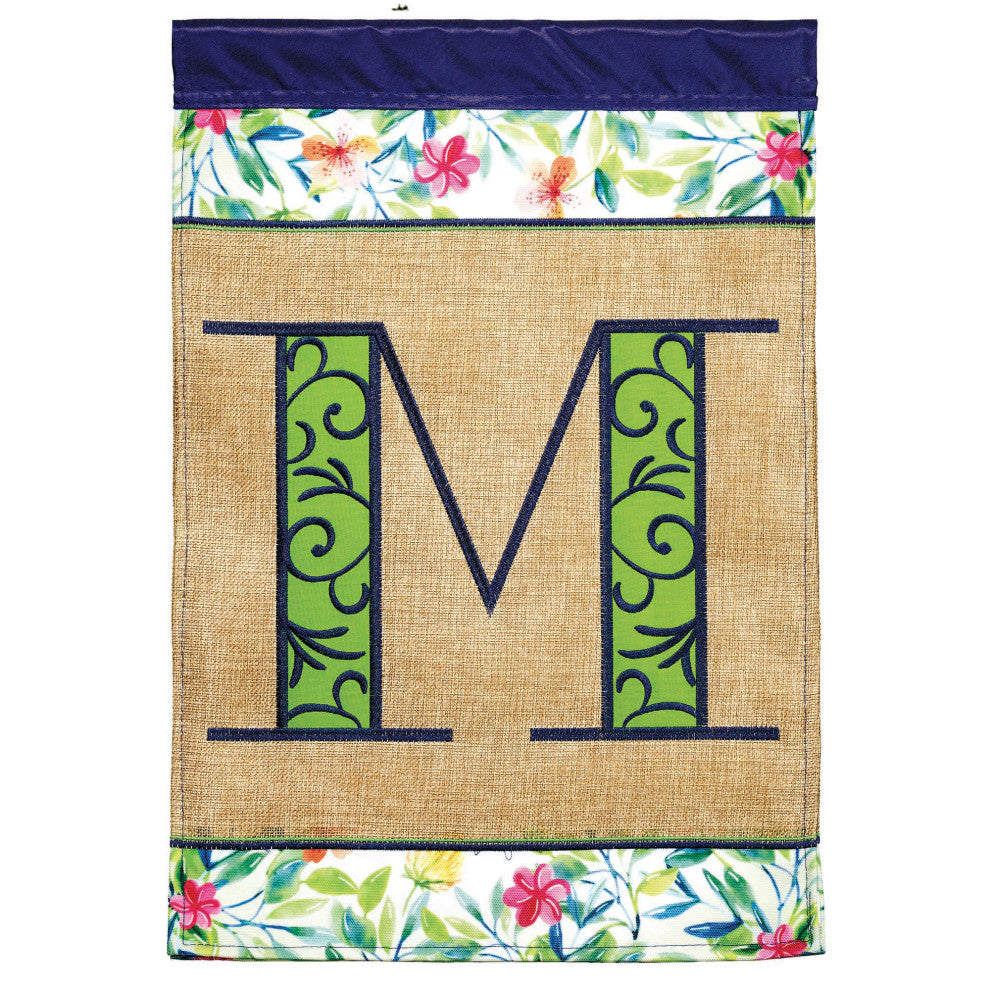 Flg Dapp Monogram M Spring Blap/Prt Garden