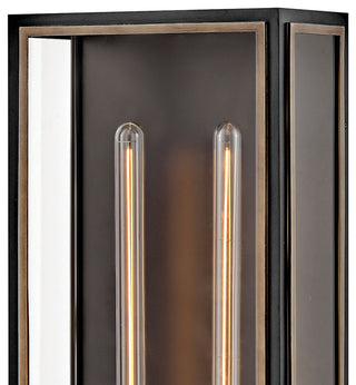 Hinkley Shaw Large Wall Mount Lantern, Black