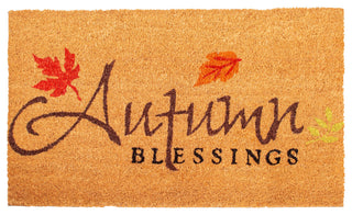 Autumn Blessings Doormat