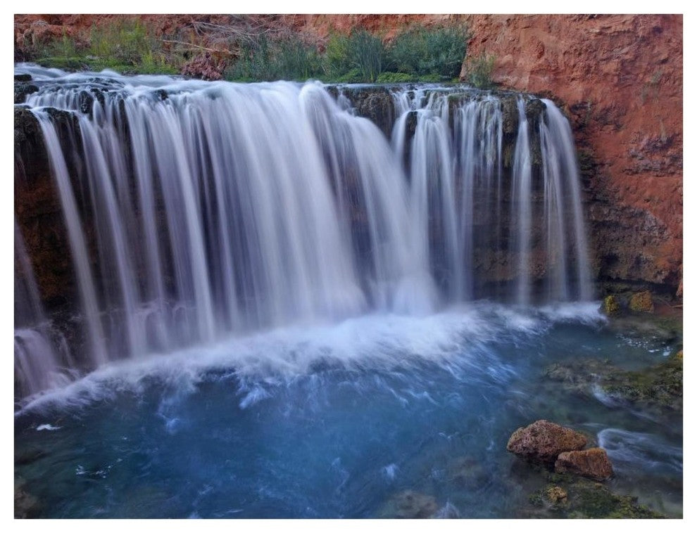 "Rock Falls, Havasu Canyon, Arizona" Paper Print by Tim Fitzharris, 42"x32"