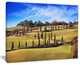 "Cypress Trees Scenic Road Siena Italy" Landscape Wall Art, 40"x30"