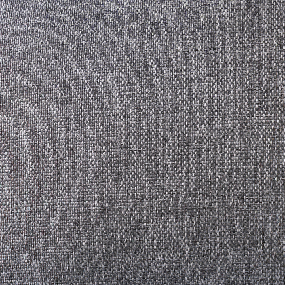 GDF Studio Kaffe Indoor Water Resistant Rectangular Throw Pillow, Gray, Single