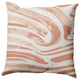 Dazzling Zebra Outdoor Pillow, Orange, 16"x16"