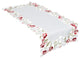 Lush Rosette Embroidered Cutwork Table Runner, 15"x70"
