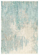 Surya Watercolor WAT-5004 Modern Area Rug, Teal, 8' x 11' Rectangle