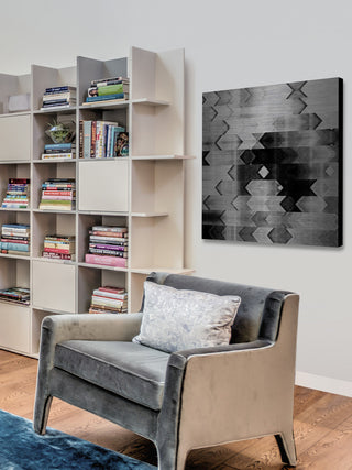 "Rejected Exclusion" Painting Print on Brushed Aluminum