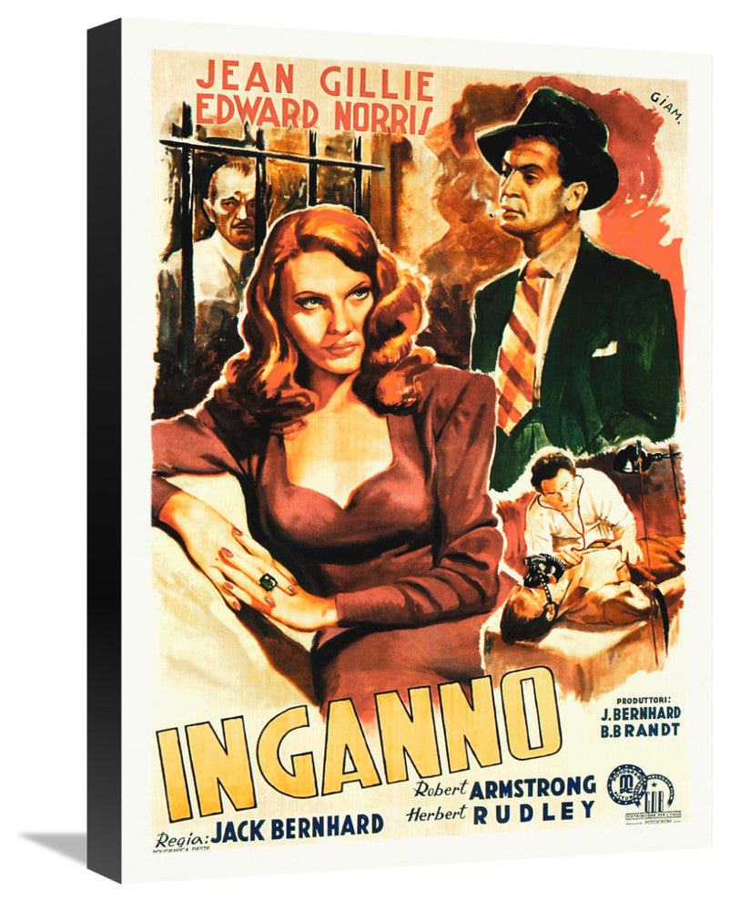"Italian - Decoy" Stretched Canvas Giclee by Hollywood Photo Archive, 16x22"