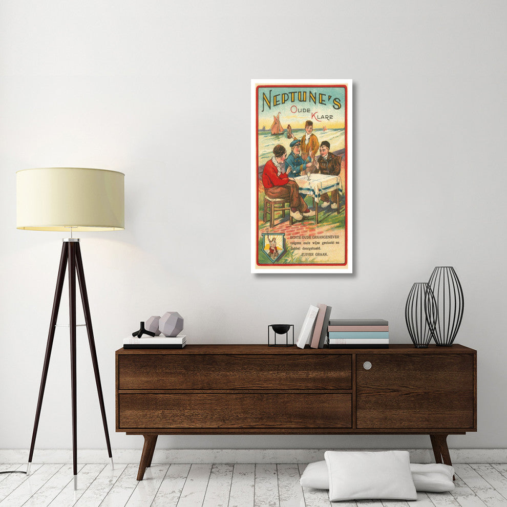 "Neptune's Oude Klare" Digital Paper Print by Retrolabel, 24"x46"