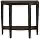 HomeRoots 11.75" x 36" x 32.5" Cappuccino Finish Accent Table
