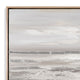 Silver Landscape Framed Canvas - Gray