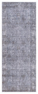Surya Presidential PDT-2319 3'3"x10' Rug, Bright Blue/Pale Blue/Blue/Gray/Ivory