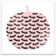 Bat Pumpkin 10x10 Canvas Wall Art