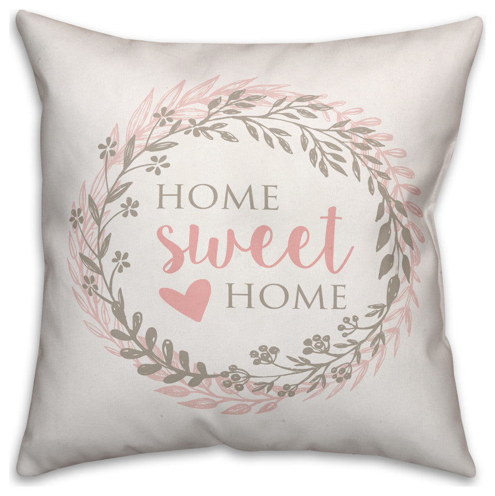 Home Sweet Home 18x18 Spun Poly Pillow