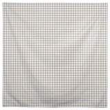 Gray Buffalo Check 58x58 Tablecloth