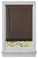 Cordless GII Madera Falsa 2" Faux Wood Plantation Blind 39x64, Mahogany