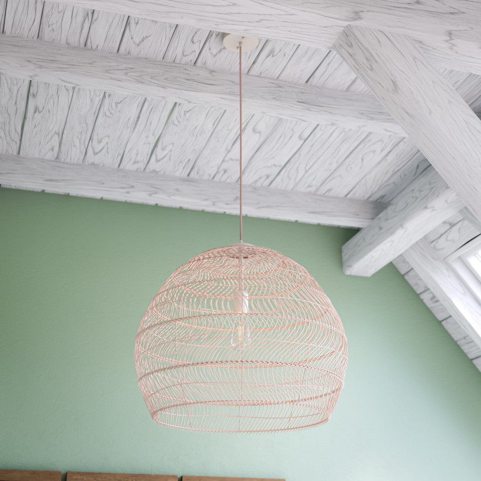 Kenroy 94058RAT 1-Light Pendant, Maverick